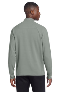 Mercer+Mettle Stretch 1/4-Zip Pullover MM3010 - Gusty Grey Back