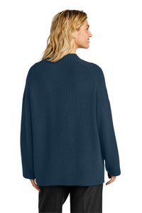 Mercer+Mettle Women's Open Cardi MM3021 - Insignia Blue Back