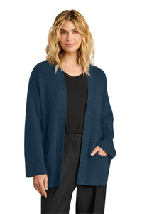 Mercer+Mettle Women's Open Cardi MM3021 - Insignia Blue