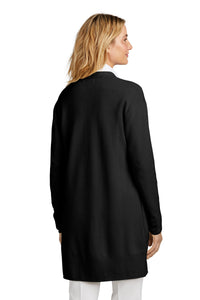 Mercer+Mettle Women's Open-Front Cardigan Sweater MM3023 - Deep Black Back
