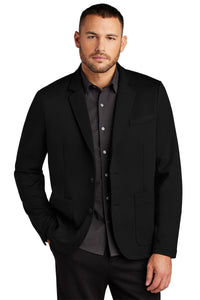 Mercer+Mettle Relaxed Knit Blazer MM3030 - Deep Black