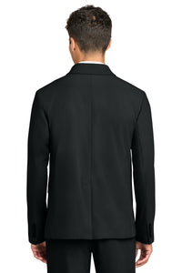 Mercer+Mettle Capital Tech Blazer MM3032 - Deep Black Back