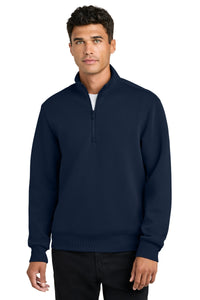 Mercer+Mettle Soft Spacer 1/4-Zip MM3100 - Night Navy