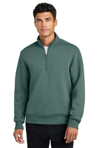 Mercer+Mettle Soft Spacer 1/4-Zip MM3100 - Silver Pine
