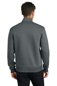 Mercer+Mettle Soft Spacer 1/4-Zip MM3100 - Storm Grey Back