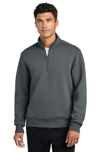 Mercer+Mettle Soft Spacer 1/4-Zip MM3100 - Storm Grey