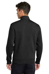 Mercer+Mettle Soft Spacer Full-Zip MM3102 - Deep Black Back