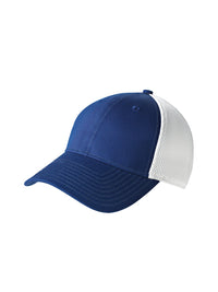 New Era - Stretch Mesh Cap - Royal/ White