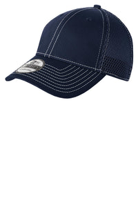 New Era - Stretch Mesh Contrast Stitch Cap - Deep Navy/ White
