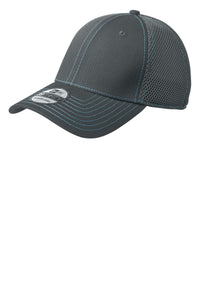 New Era - Stretch Mesh Contrast Stitch Cap - Graphite/ Vice Blue