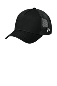 New Era Snapback Trucker Cap - Flag Black/ Black