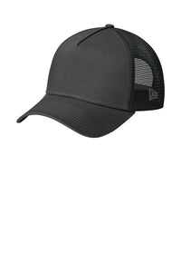 New Era Snapback Trucker Cap - Flag Graphite/ Black