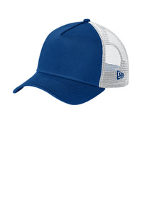 New Era Snapback Trucker Cap - Flag Royal/ White