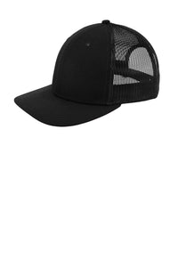New Era   Snapback Low Profile Trucker Cap   NE207 - Black