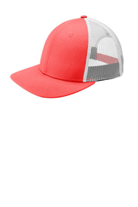 New Era   Snapback Low Profile Trucker Cap   NE207 - Coral/ White