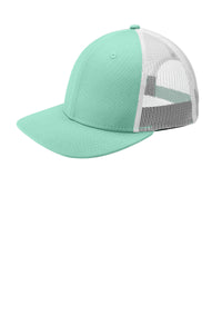 New Era   Snapback Low Profile Trucker Cap   NE207 - Mint/ White