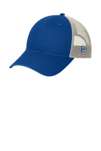 New Era 9TWENTY Unstructured Mesh Snapback Cap NE215 - Royal/ Stone