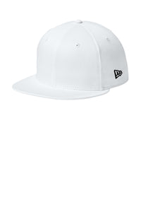 New Era - Flat Bill Snapback Cap - Flag White