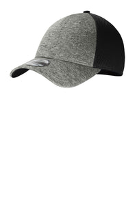New Era Shadow Stretch Mesh Cap - Black/ Shadow Heather