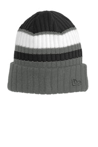New Era Ribbed Tailgate Beanie - Black/ Graphite