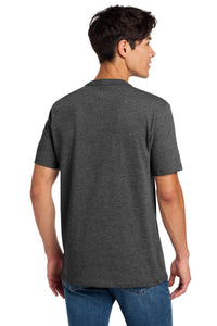 New Era  Heritage Blend Crew Tee - Black Heather Back