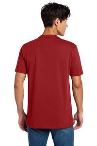 New Era  Heritage Blend Crew Tee - Crimson Back