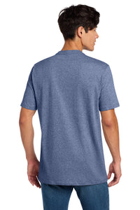 New Era  Heritage Blend Crew Tee - Dark Royal Twist Back