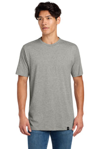 New Era  Heritage Blend Crew Tee - Light Graphite Twist