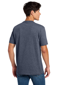 New Era  Heritage Blend Crew Tee - True Navy Heather Back