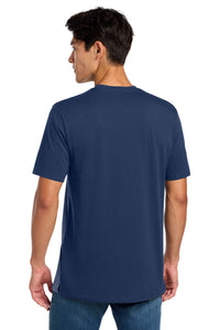 New Era  Heritage Blend Varsity Tee - Dark Royal/ Dark Royal Twist Back
