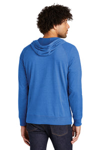 New Era  Sueded Cotton Blend Full-Zip Hoodie - Royal Heather Back