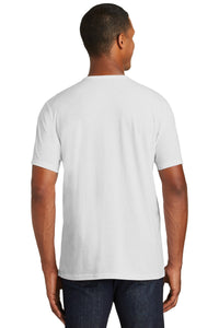 DISCONTINUED New Era  Tri-Blend Performance Crew Tee - White Solid Back