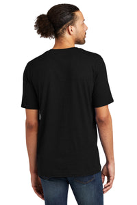 New Era  Tri-Blend Tee NEA135 - Black Solid Back