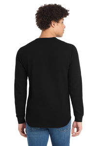 New Era Thermal Long Sleeve NEA140 - Black Back