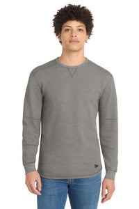 New Era Thermal Long Sleeve NEA140 - Shadow Grey Heather