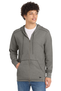 New Era Thermal Full-Zip Hoodie NEA141 - Shadow Grey Heather