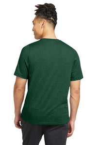 New Era  Series Performance Crew Tee - Dark Green Back