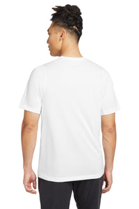 New Era  Series Performance Crew Tee - White Solid Back