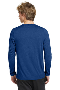 New Era  Series Performance Long Sleeve Crew Tee - Royal Back