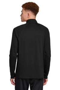 New Era Power 1/2-Zip NEA228 - Black Back