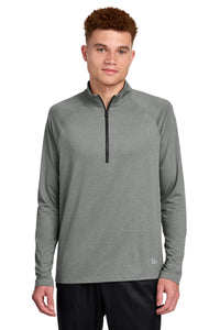 New Era Power 1/2-Zip NEA228 - Shadow Grey Heather