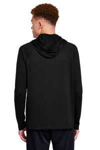 New Era Power Long Sleeve Hoodie NEA229 - Black Back