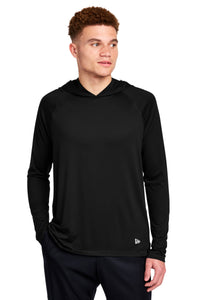 New Era Power Long Sleeve Hoodie NEA229 - Black