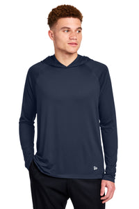 New Era Power Long Sleeve Hoodie NEA229 - True Navy