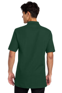 New Era  Venue Home Plate Polo - Dark Green Back