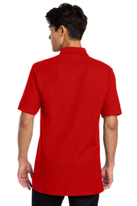 New Era  Venue Home Plate Polo - Scarlet Back