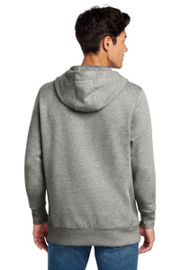 New Era  French Terry Pullover Hoodie - Light Graphite Twist Back
