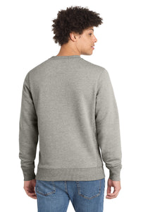 New Era  French Terry Crew - Light Graphite Twist Back