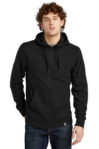 New Era  French Terry Full-Zip Hoodie - Black