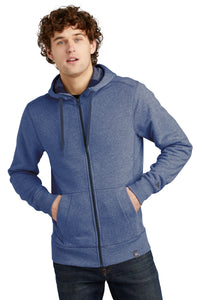 New Era  French Terry Full-Zip Hoodie - Dark Royal Twist